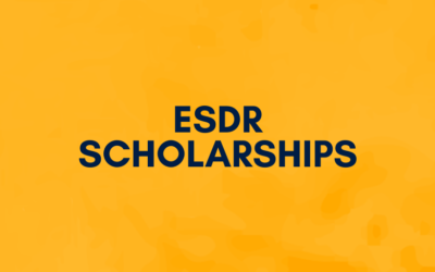 The ESDR offers Scholarships and grants consisting of free registration to ESDR 2021