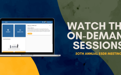 ESDR 2021 – Watch the On-Demand Sessions