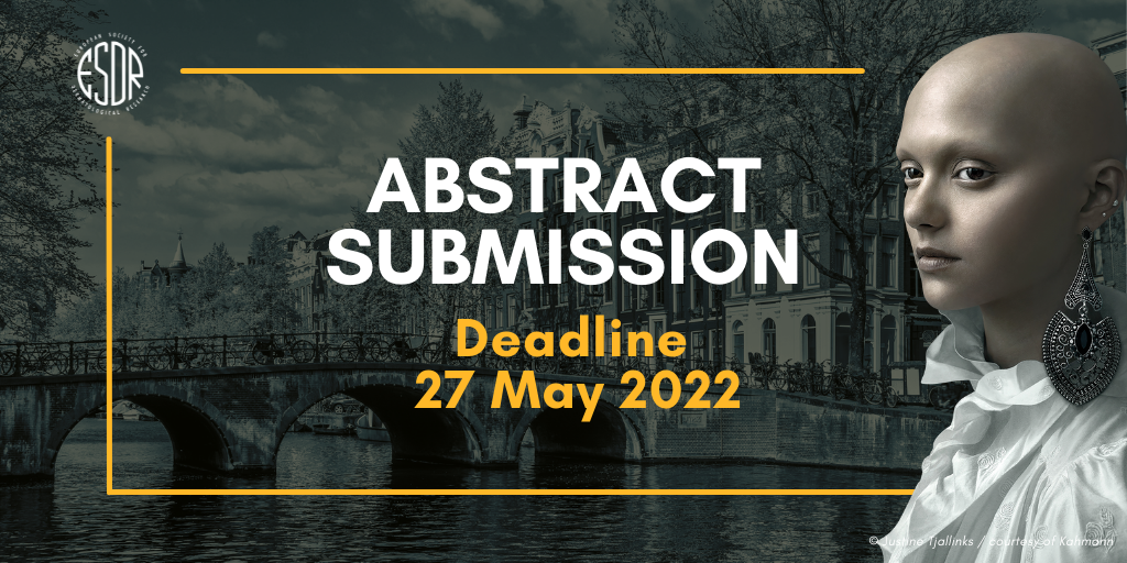 ESDR 2022 abstract submission deadline