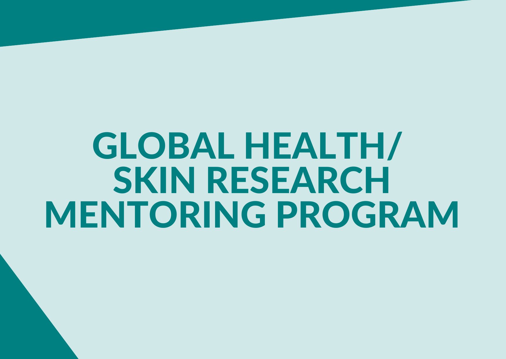 global health awards ESDR 2022